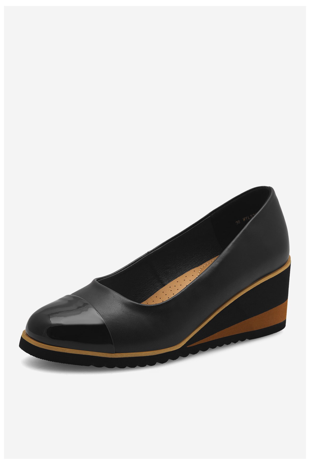 Напівчеревик Clara Barson WYL3396-2 ЧОРНИЙ