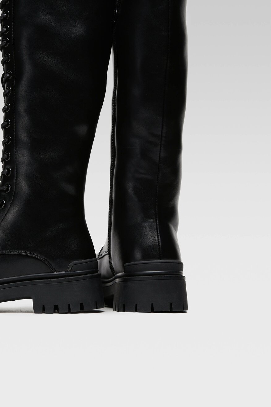 
                DeeZee - Kozaki sznurowane ocieplane - 5904862379081