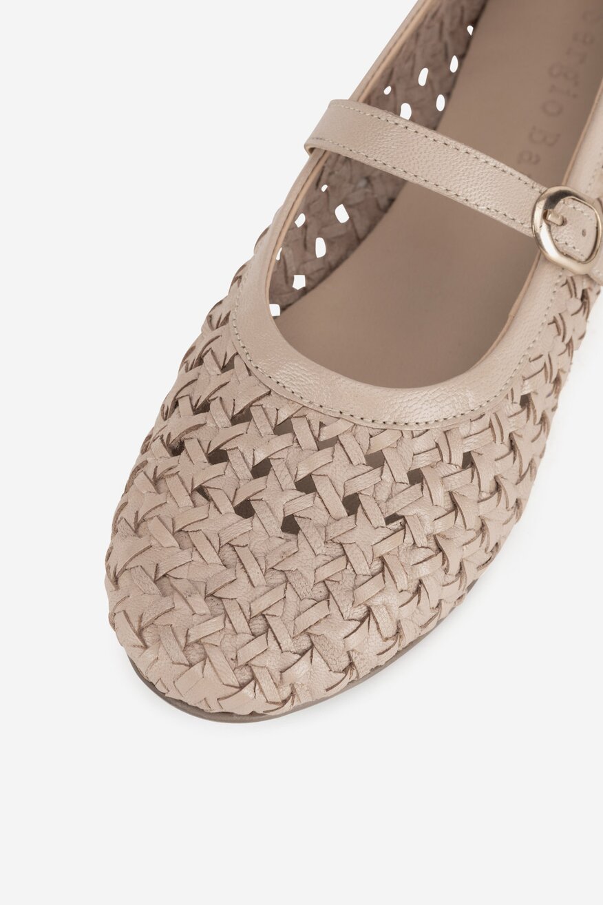 
                Sergio Bardi - Baleriny skórzane - 5906751005385