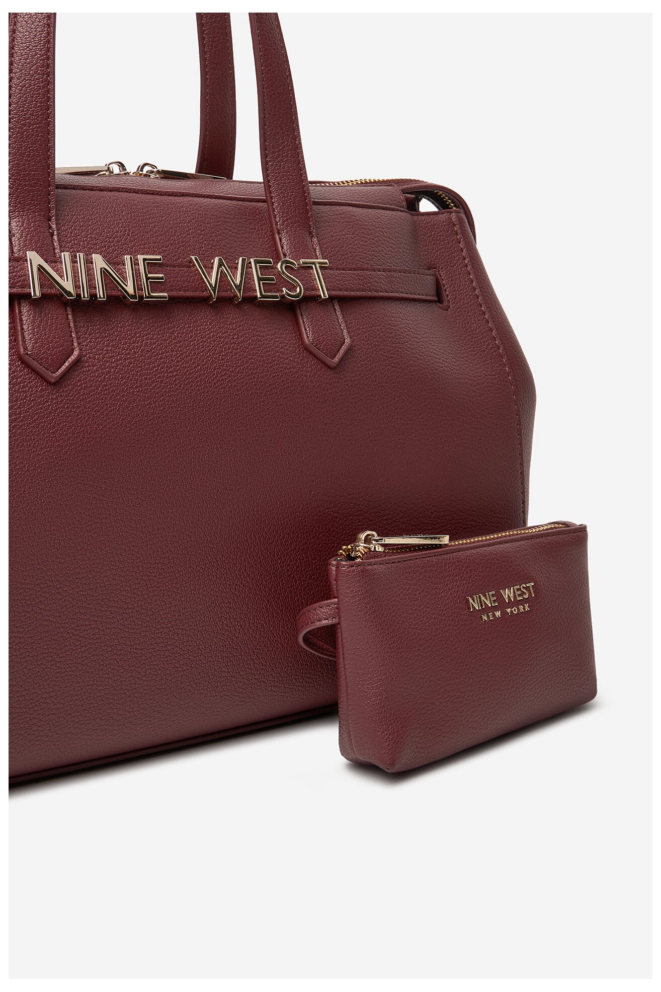 Geantă de mână NINE WEST EO-MANHATTAN-MUSE-I-LX10192 GRENA