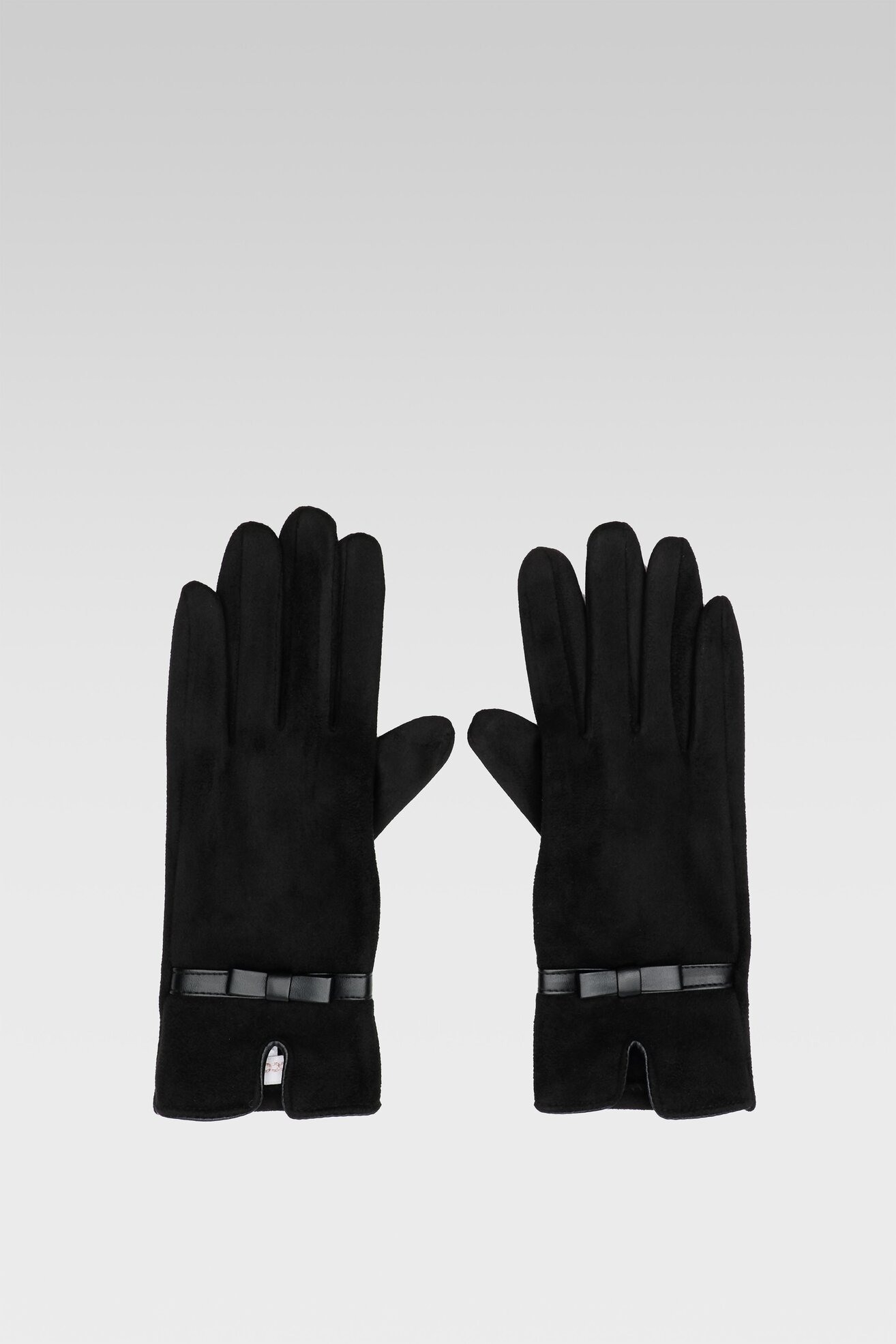 Rękawiczki damskie ACCCESSORIES 1W6-030-AW22 Czarny