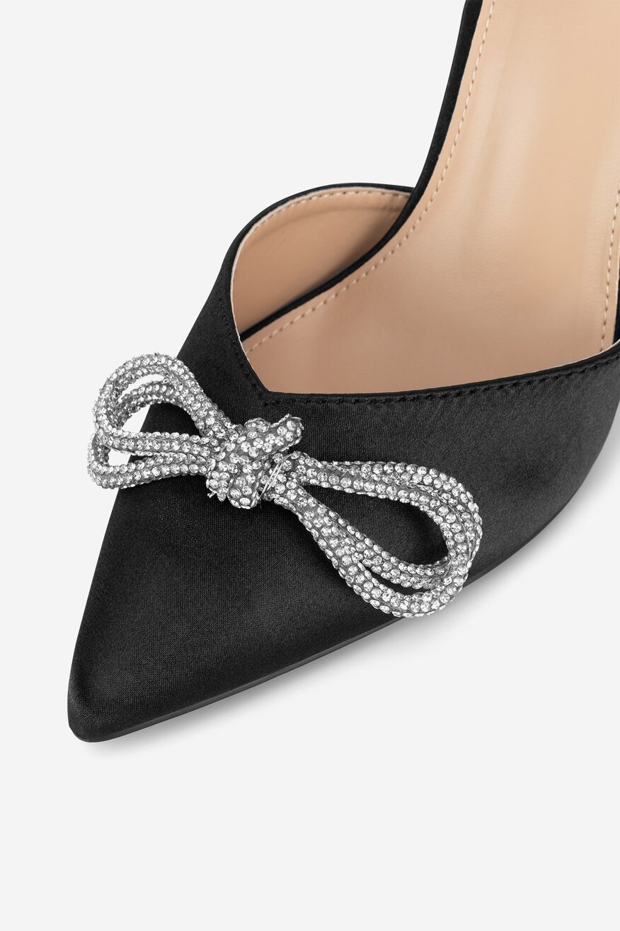 Pantofi cu toc DeeZee NEGRU - 5904410730616