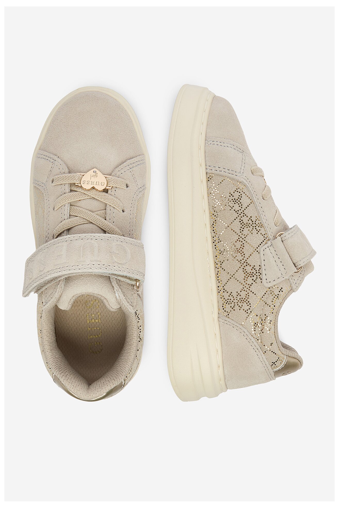 Sneakers GUESS CEO-25KC1008 Szary ciemny