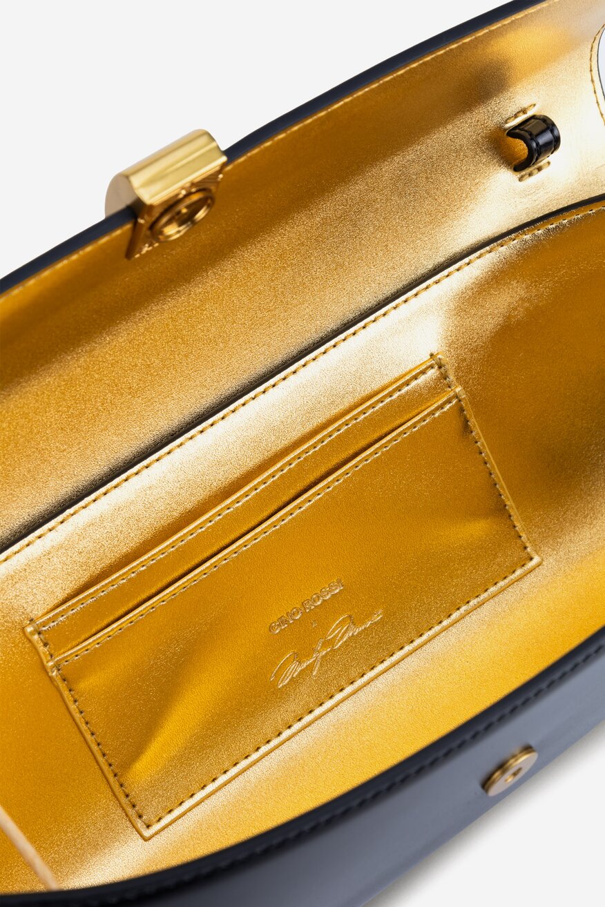 Gino Rossi - Torebka skórzana bagietka - 5903419782992