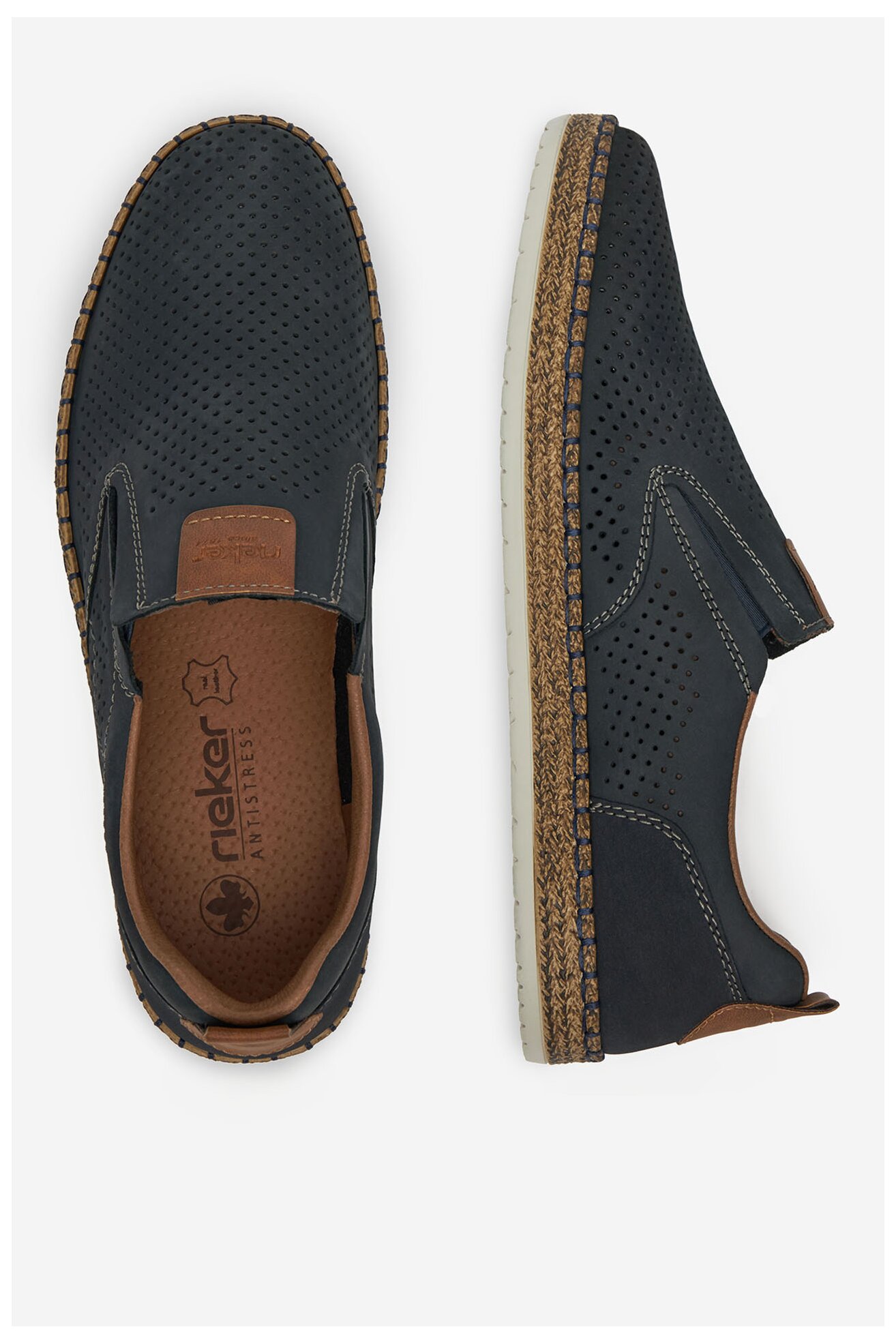 Espadrile Rieker B5258-14 BLEUMARIN