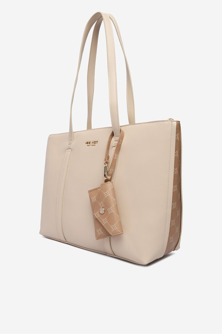 
                Дамска чанта NINE WEST СЛОНОВА КОСТ - 5906751631867