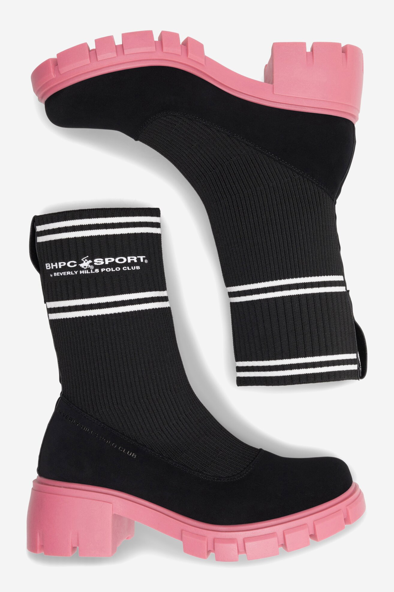 Botki Beverly Hills Polo Club WS5575-18 Różowy