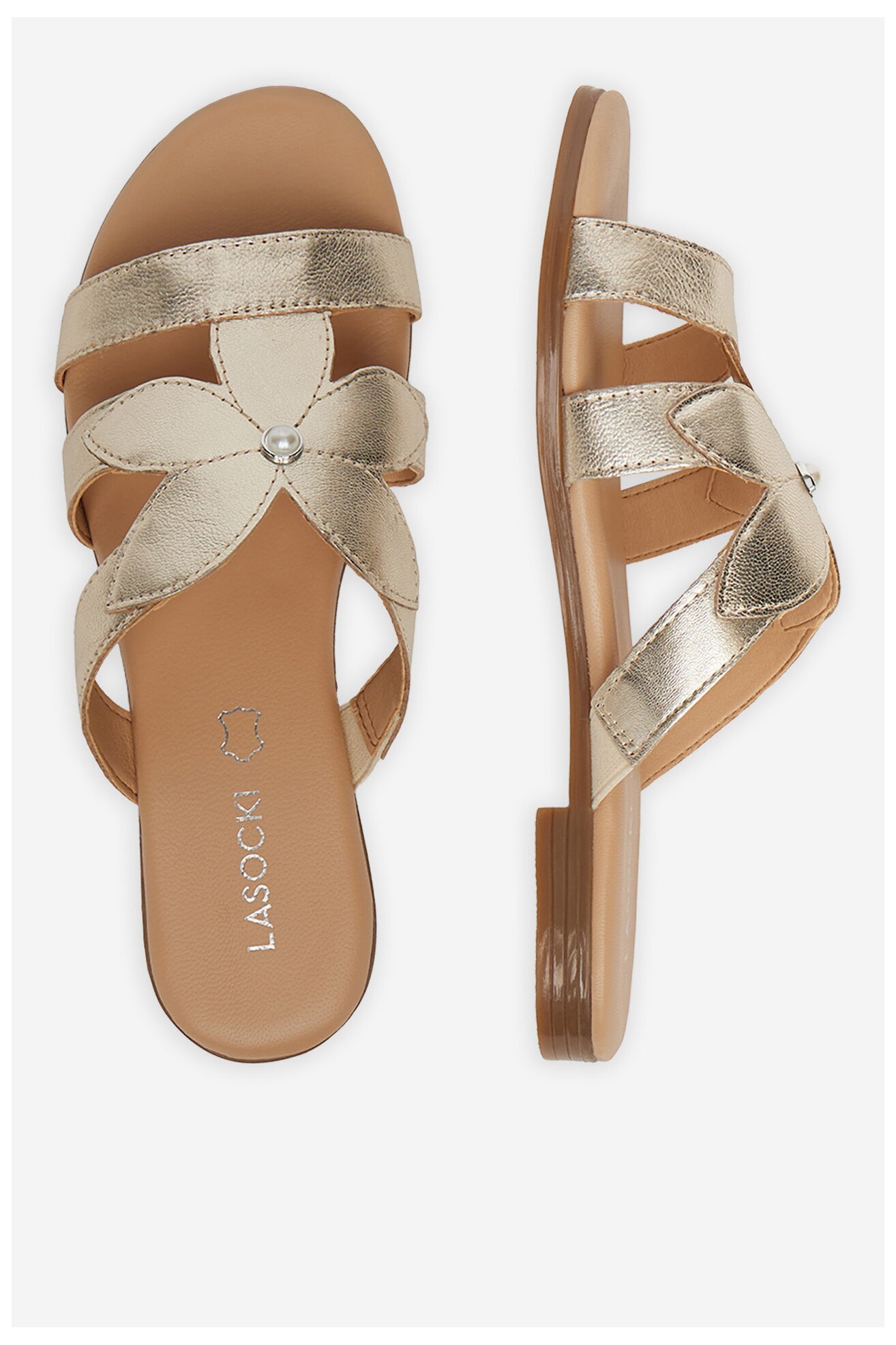 Шльопанець Lasocki RST-ARENA-69 ЗОЛОТИЙ