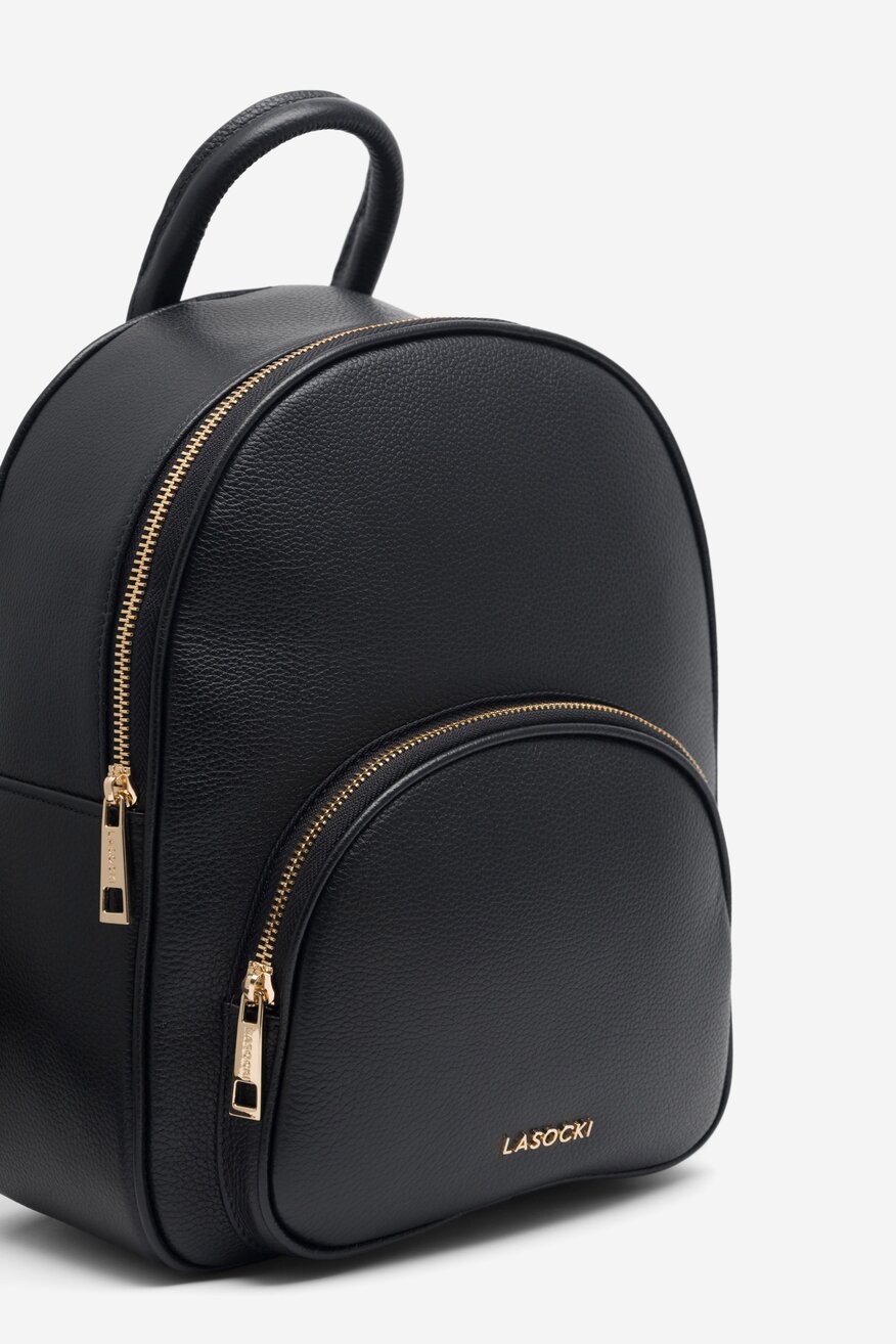 Lasocki - Plecak skórzany - 5904862661377