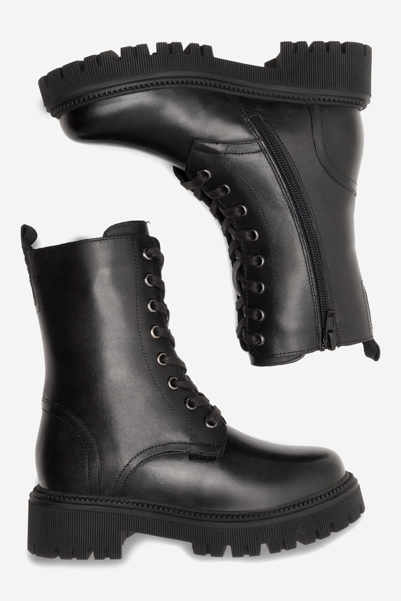 Šněrovací vyšší obuv Lasocki Young BETINA CI12-BETINA-01 ČERNÁ