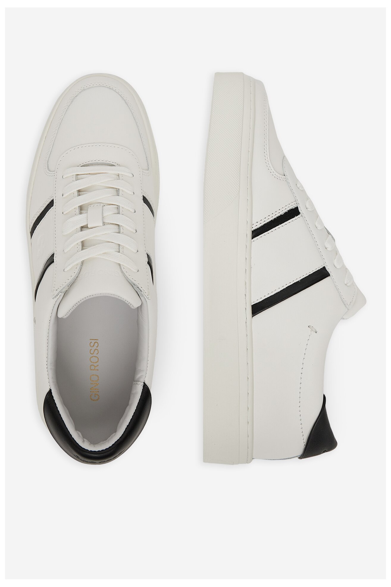 Półbuty Gino Rossi ENZO-01 125AM Biały