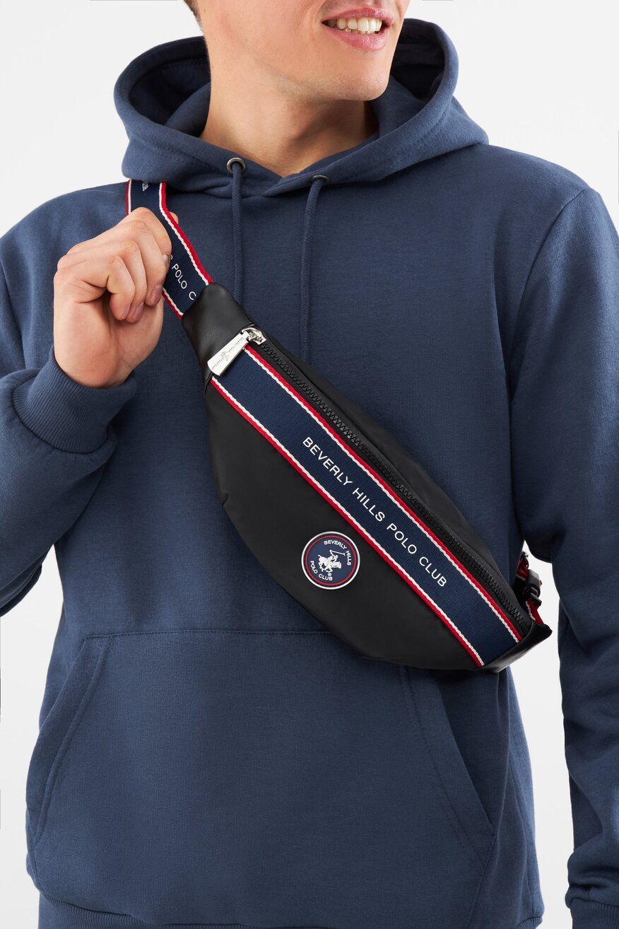 Férfi táska Beverly Hills Polo Club FEKETE - 5905588632696