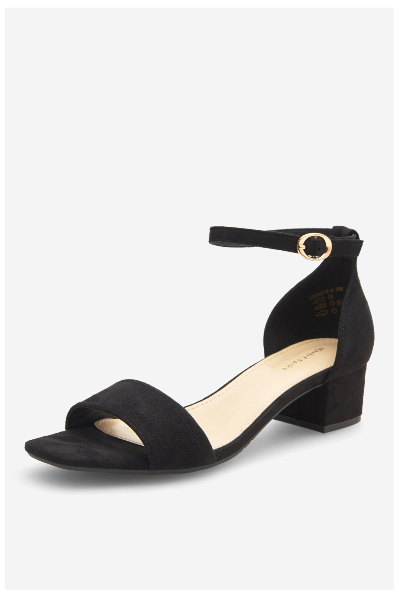 Szandál Jenny Fairy LS5667-01A FEKETE