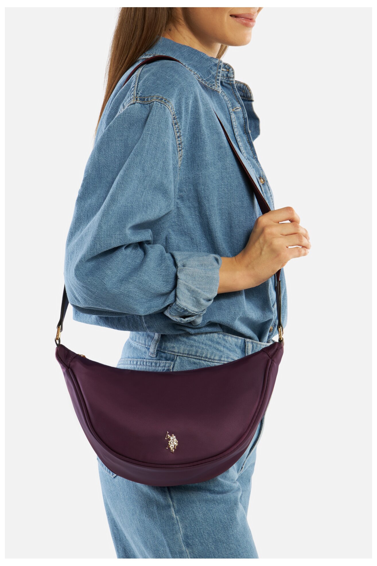 Дамска чанта U.S. POLO ASSN. BIUXT8404WIP ВИОЛЕТОВ