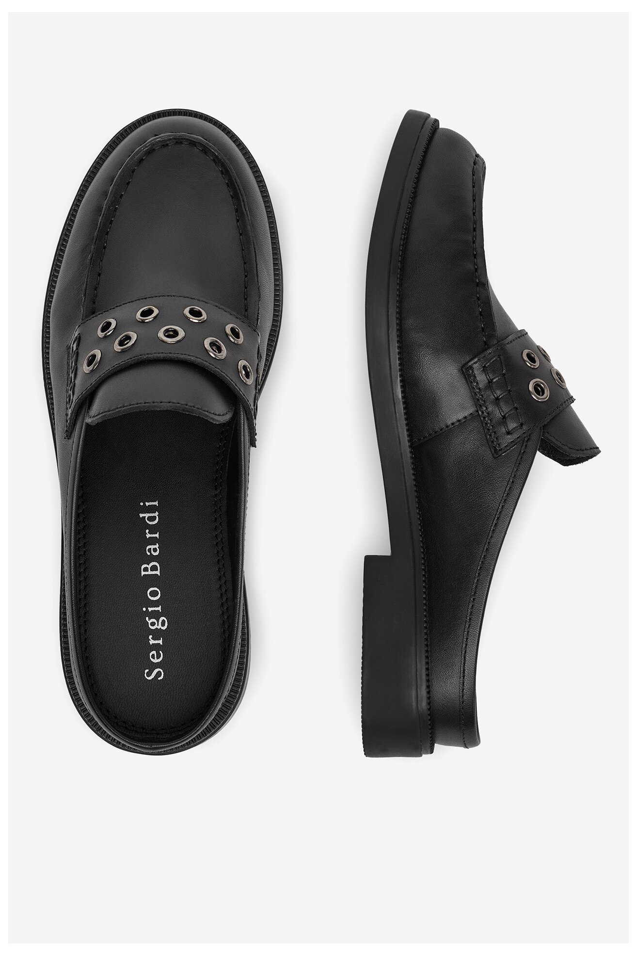 Șlapi Sergio Bardi WI16-F1100-01SB NEGRU