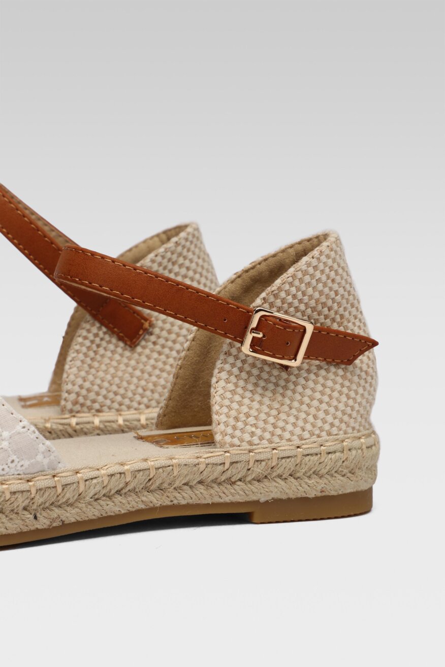 
                Jenny Fairy - Espadryle boho białe - 5903698577838