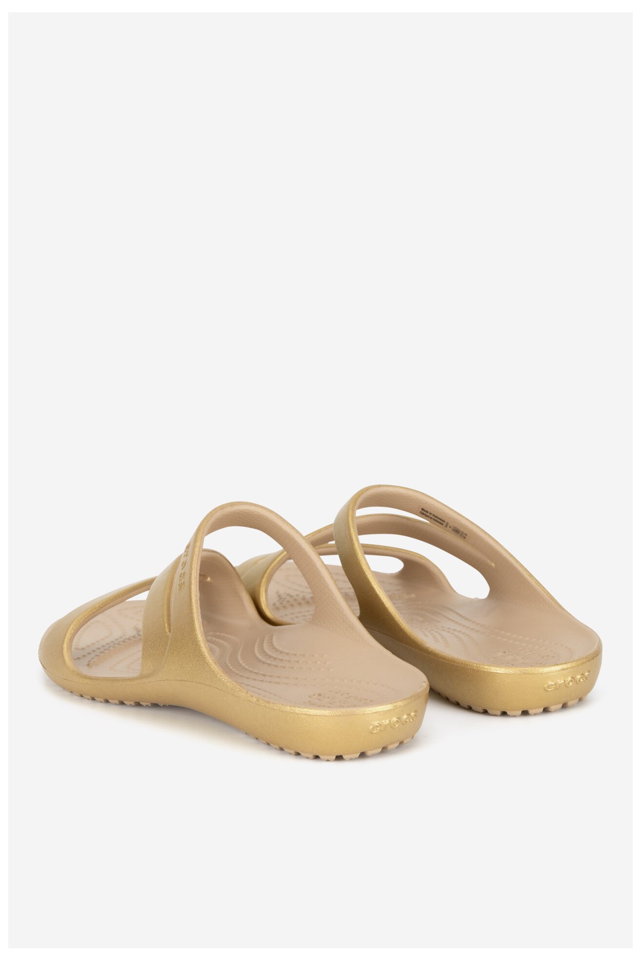 Папуче за базен Crocs KADEE II METALLIC SANDAL W 210147-710 ZLATNA