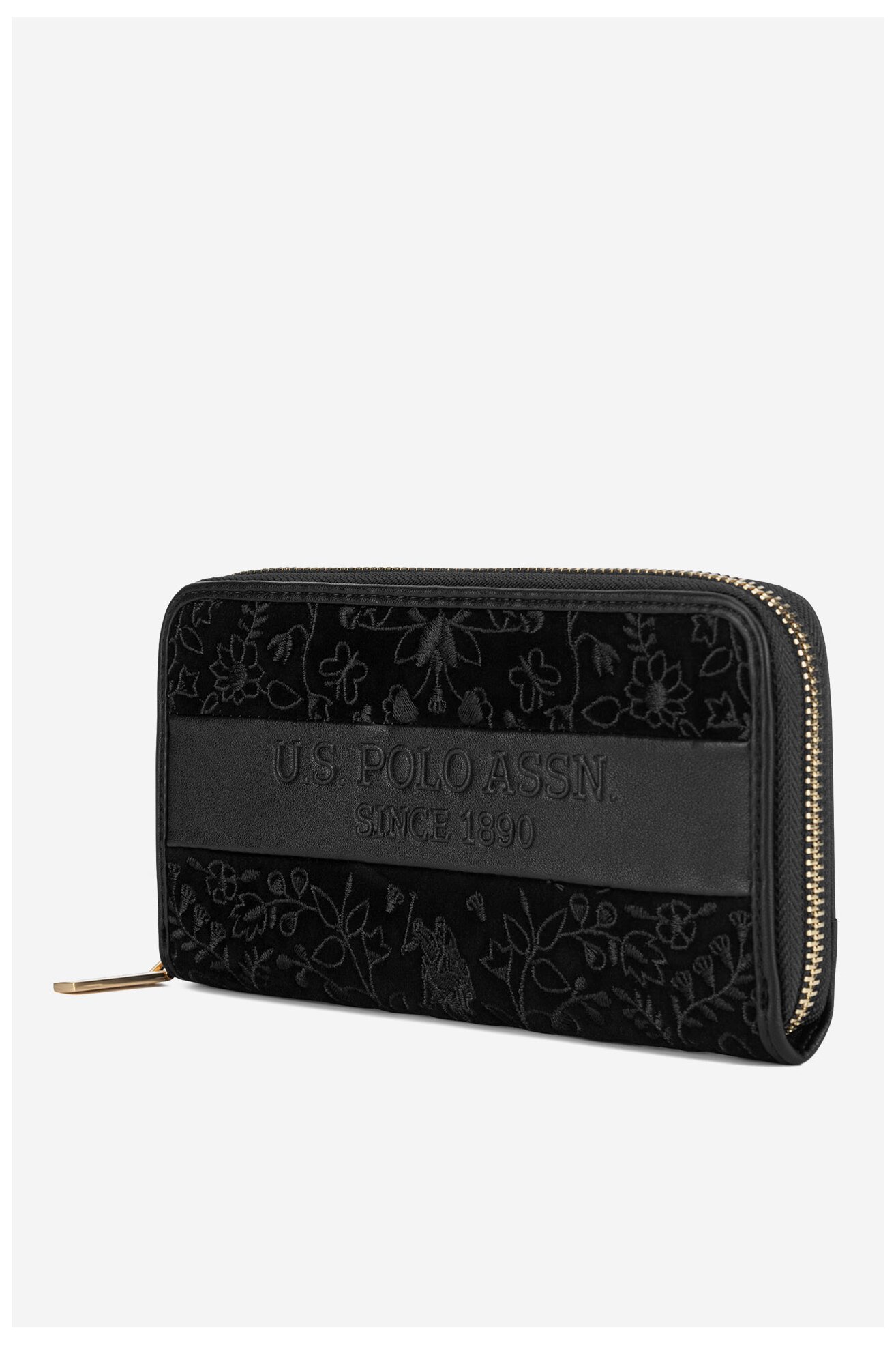 Дамски портфейл U.S. POLO ASSN. WIUXT8463WZC ЧЕРЕН