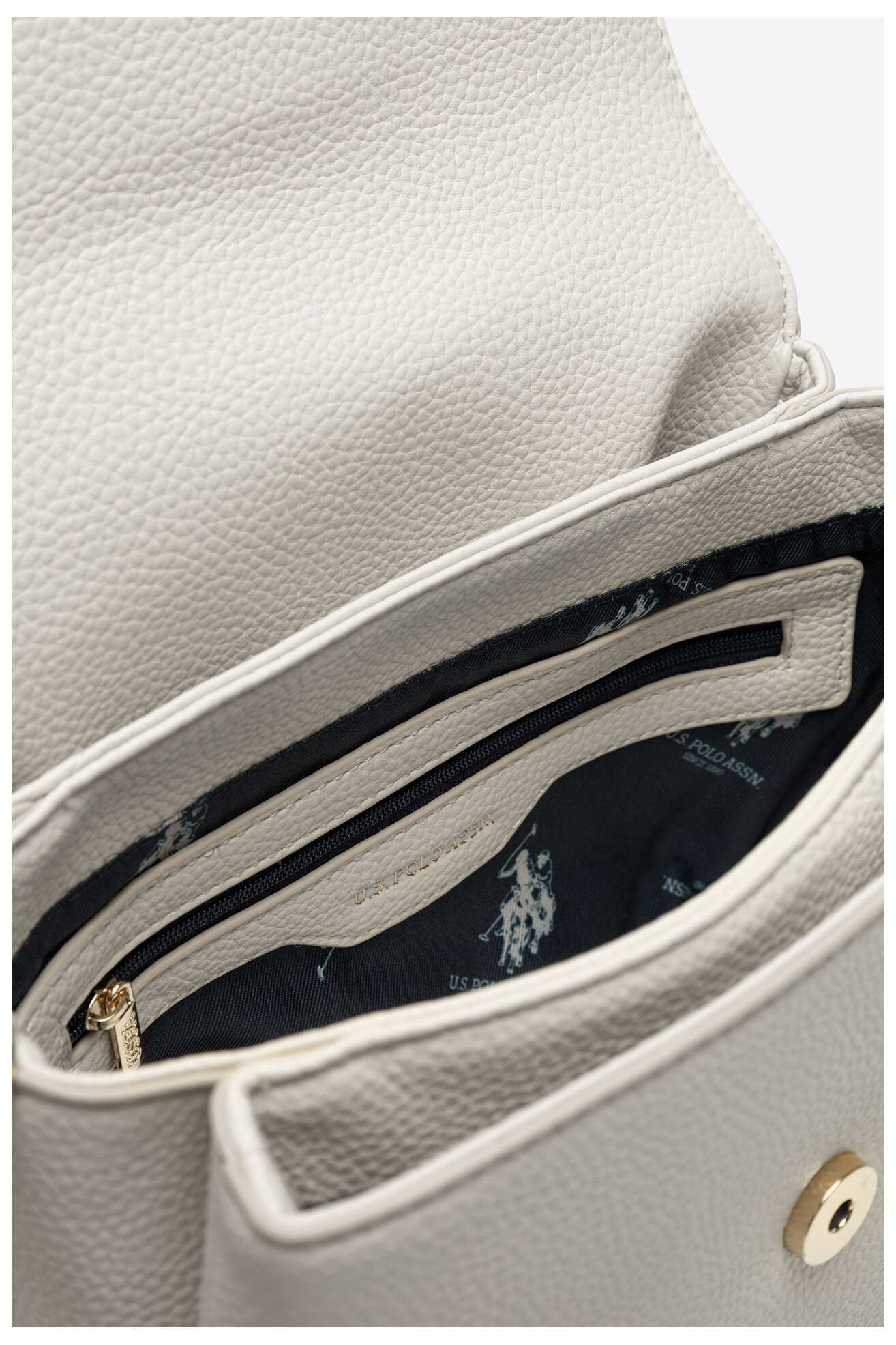 Torebka U.S. POLO ASSN. BIUXT6213WVP Kremowy