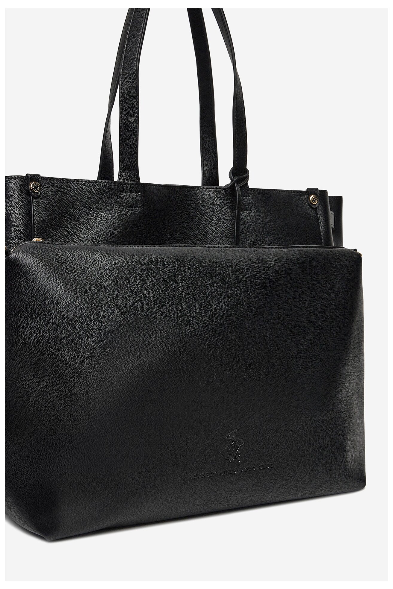 Kézitáska Beverly Hills Polo Club BHPC-S-005-07 FEKETE