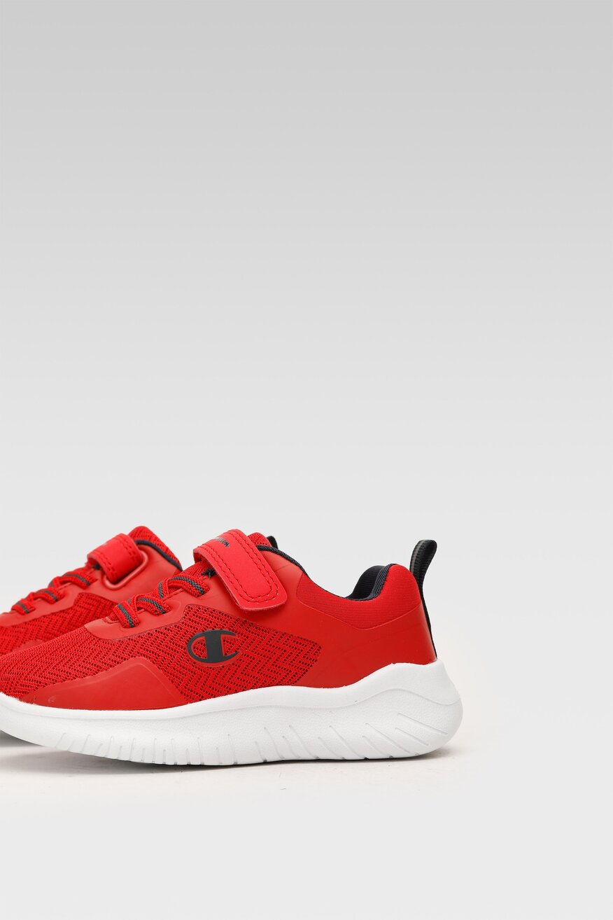 
                Champion - Obuwie sportowe czerwone na rzep - 5903698776125