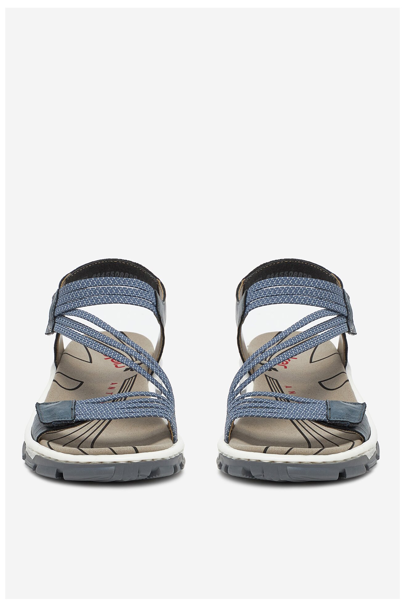 Sandały Rieker CEO-68871-14 Jeansowy