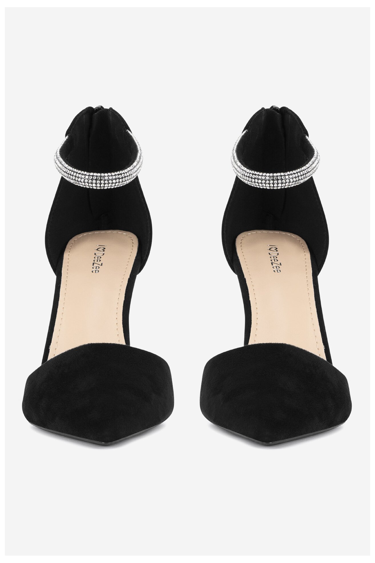 Pantofi cu toc DeeZee BG-1818 NEGRU