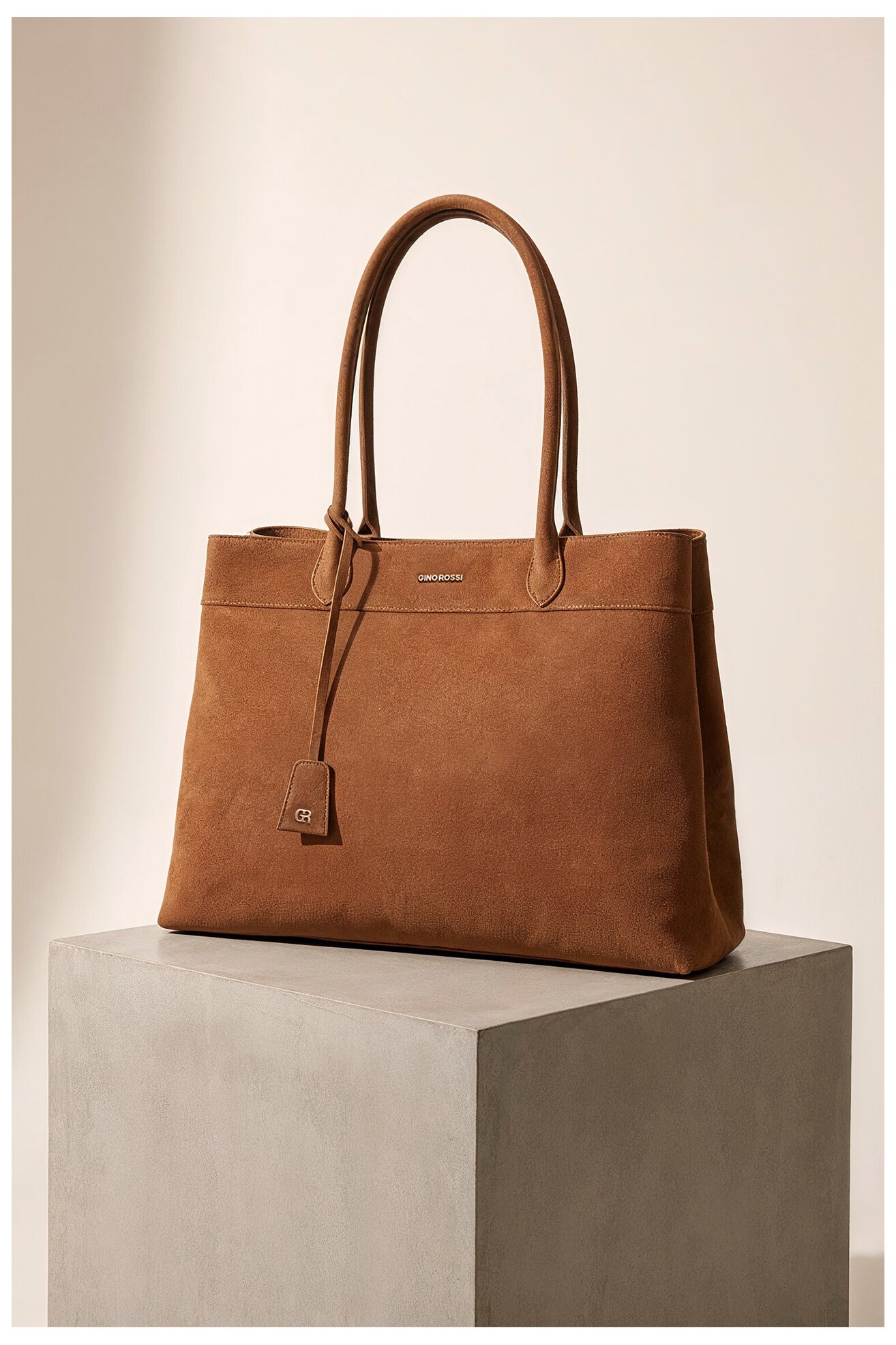 Дамска чанта Gino Rossi EO-LOLA-LA513-114-1 КАМЕЛ