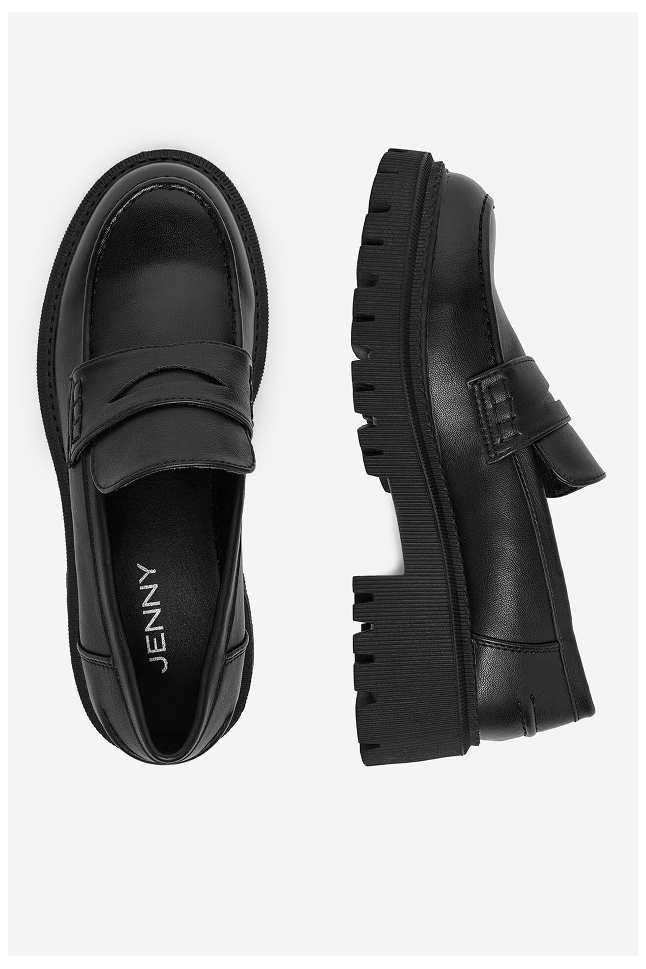 Mokaszin Jenny CEO-HY13027-17 FEKETE