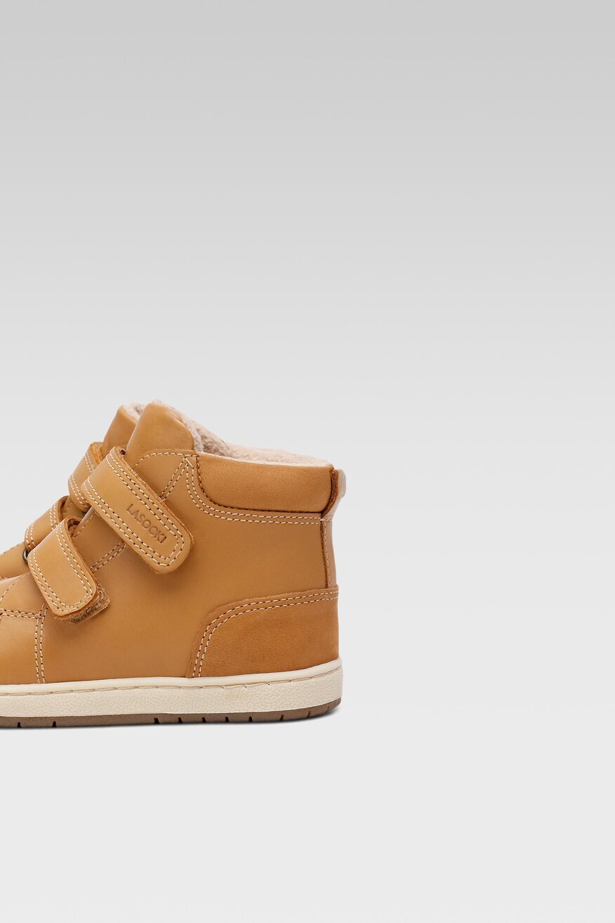 
                Lasocki Kids - Trzewiki skórzane ocieplane - 5904862212579