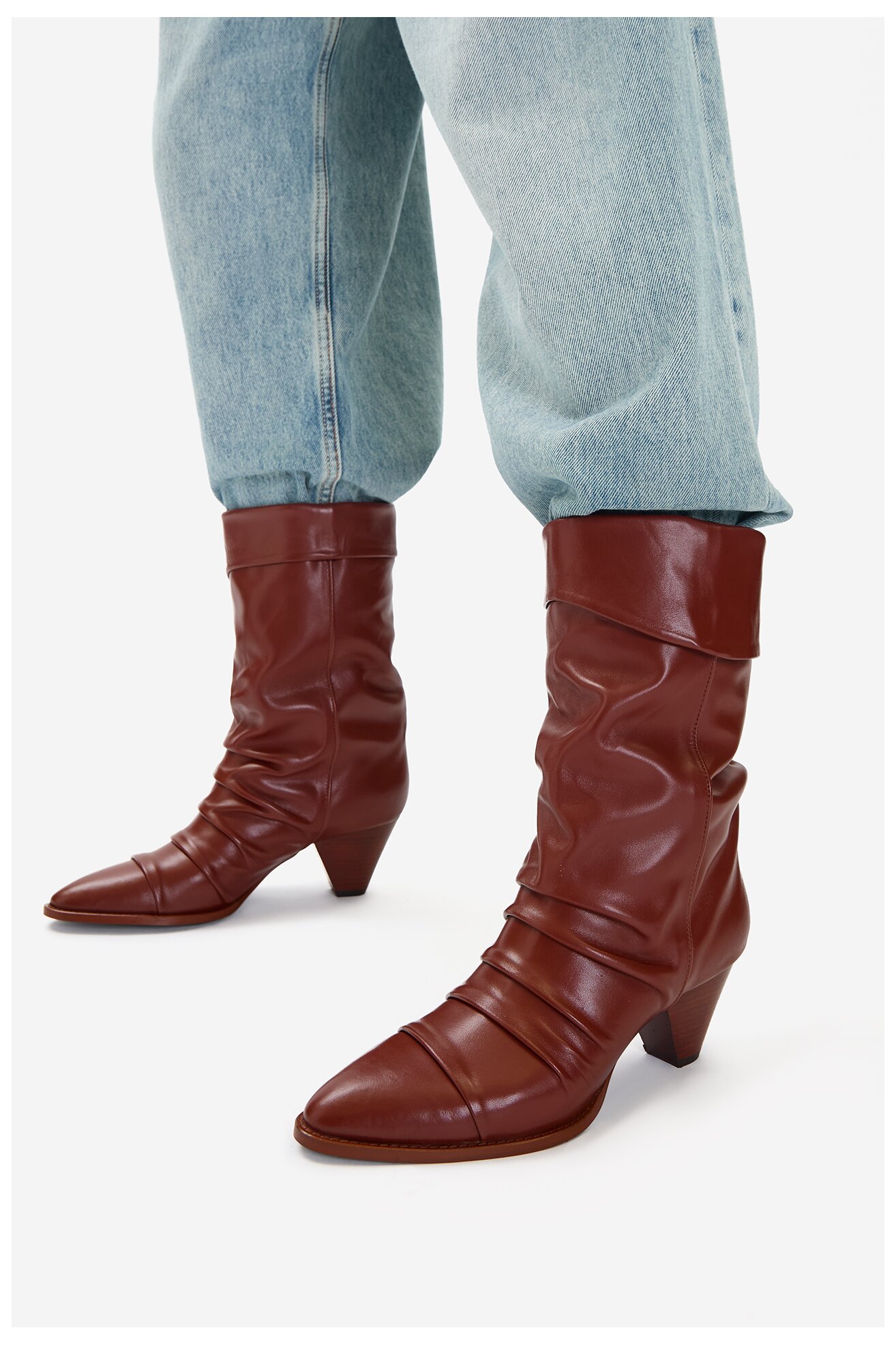 Ботильйони Badura EO-APRIL-25FW218-1 КОРИЧНЕВИЙ