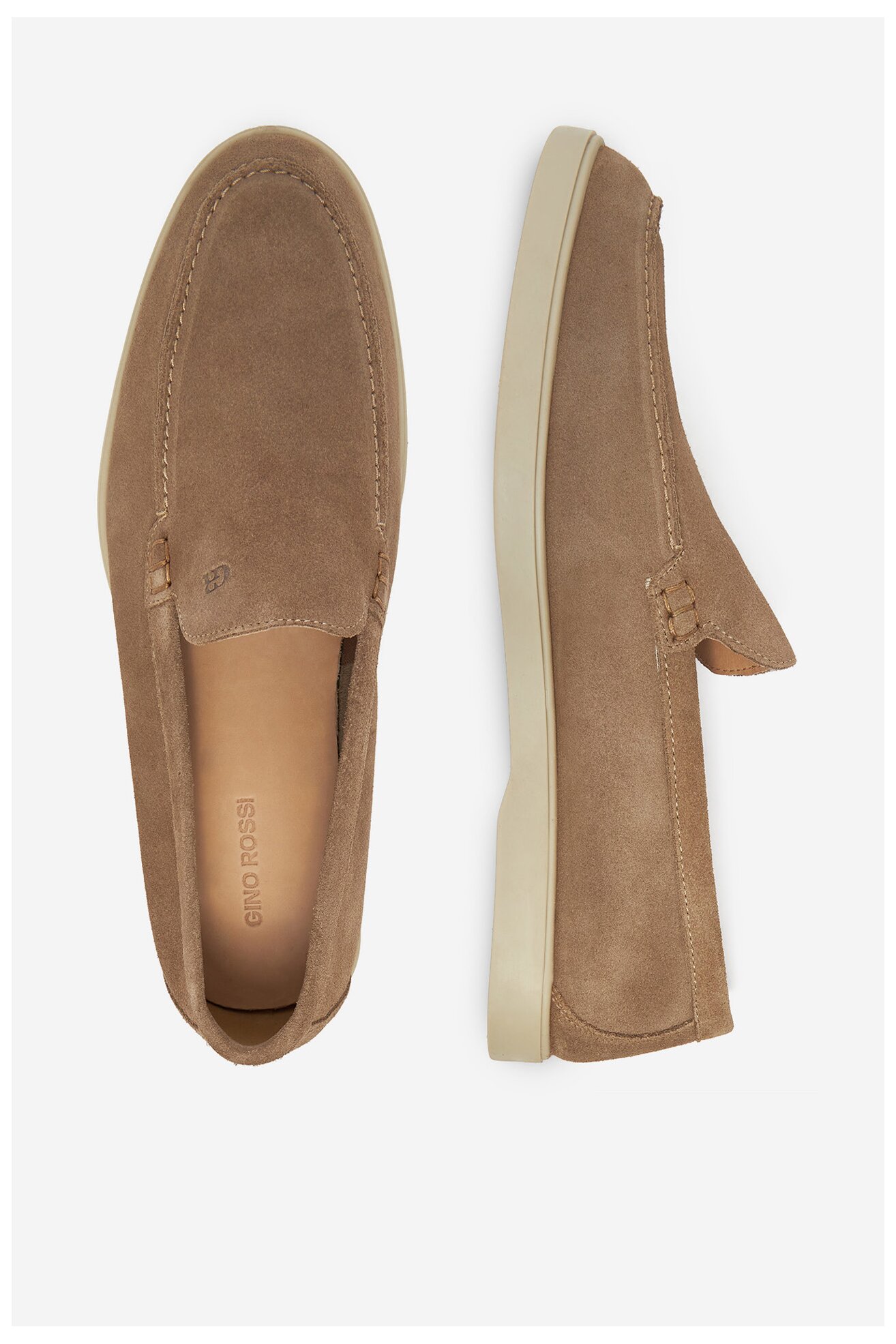 Mokasyn Gino Rossi MASSI-01 MI08 Beżowy
