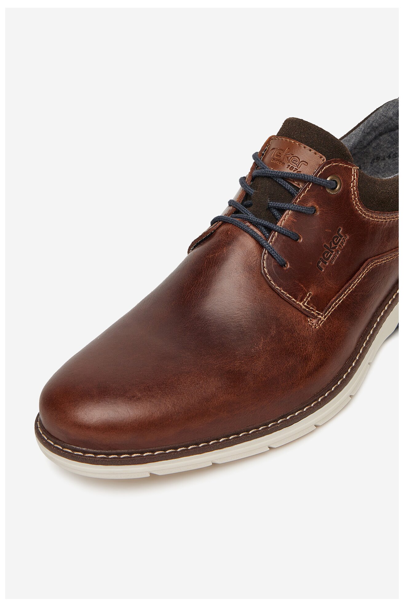 Półbuty Rieker 14405-24 Brązowy