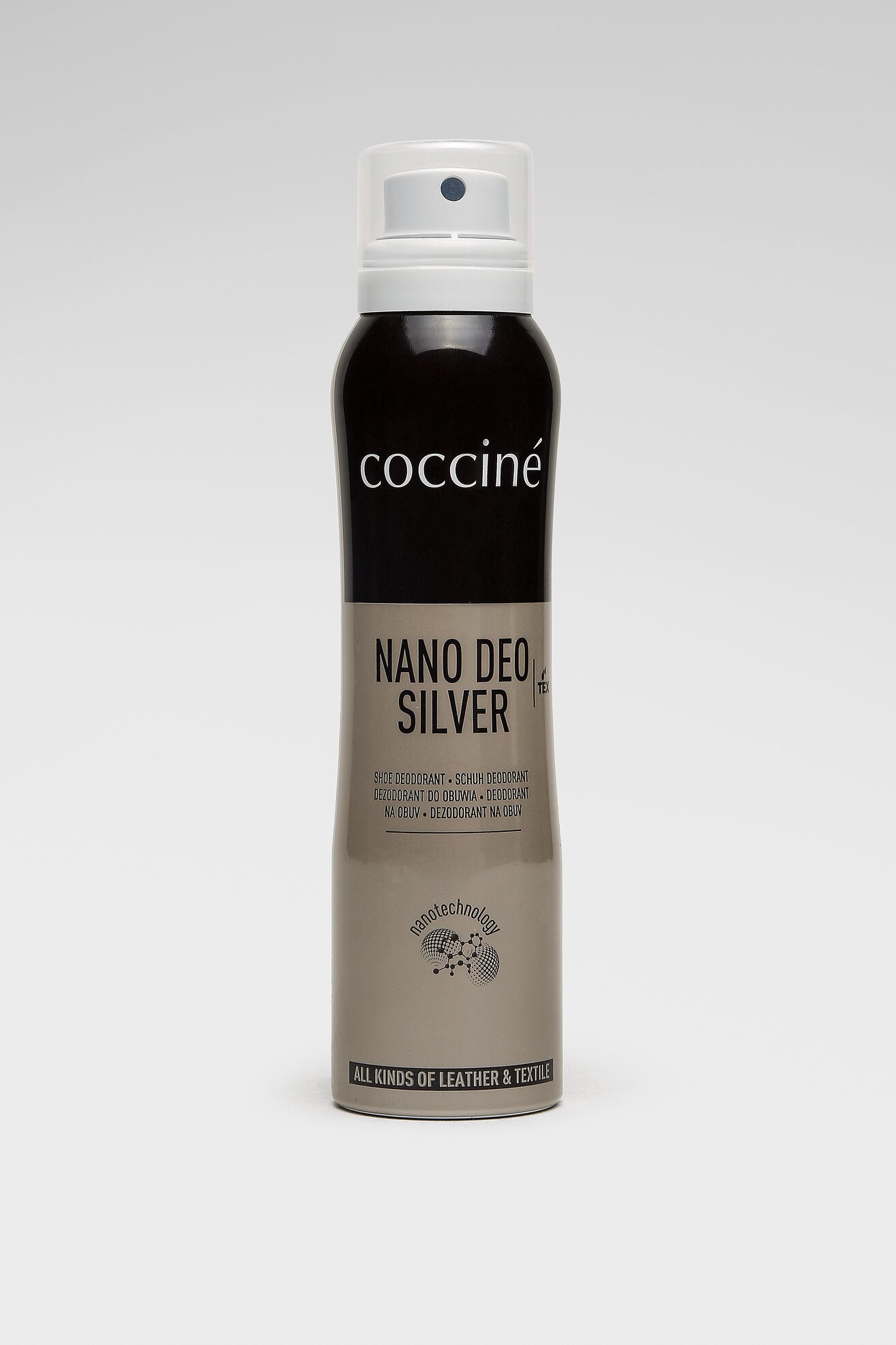 Дезодорант за обувки Coccine COCCINE NANO DEO SILVER SPARY 150 ml v.A БЕЗЦВЕТЕН