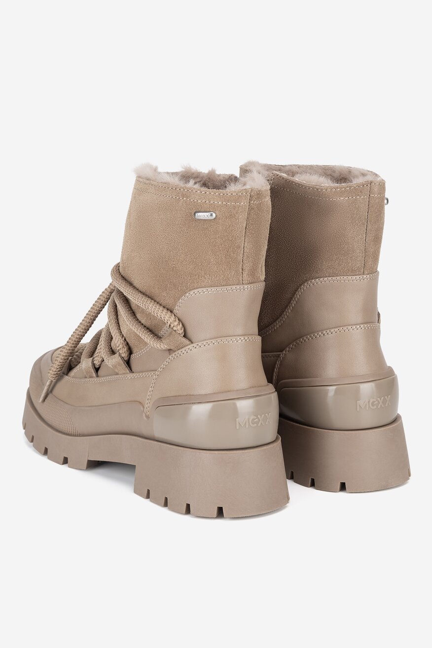 Mexx - Śniegowce zamszowe ocieplane - 5905588926047