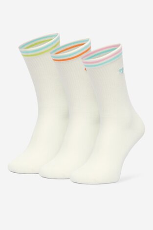 Шкарпетка ROXY CEO_BR_ROXY_2032_W_AW25 (3 PACK) БІЛИЙ