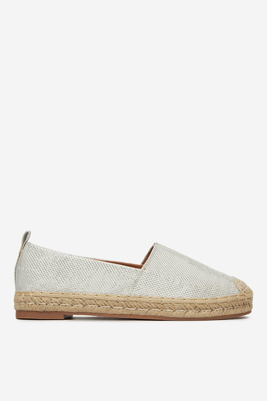 Espadrile DeeZee ALB - 5904410679090