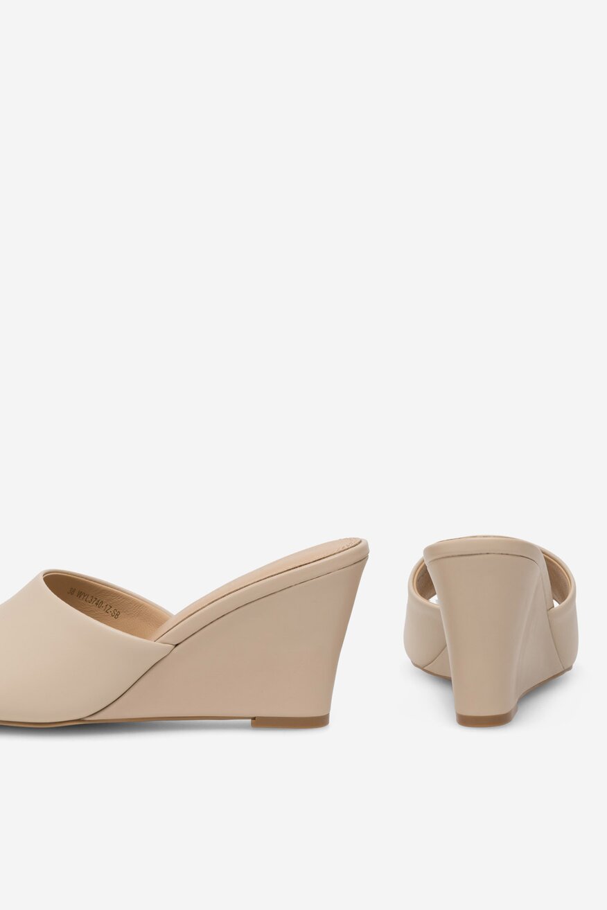 
                Sergio Bardi - Skórzane klapki - 5905588483250