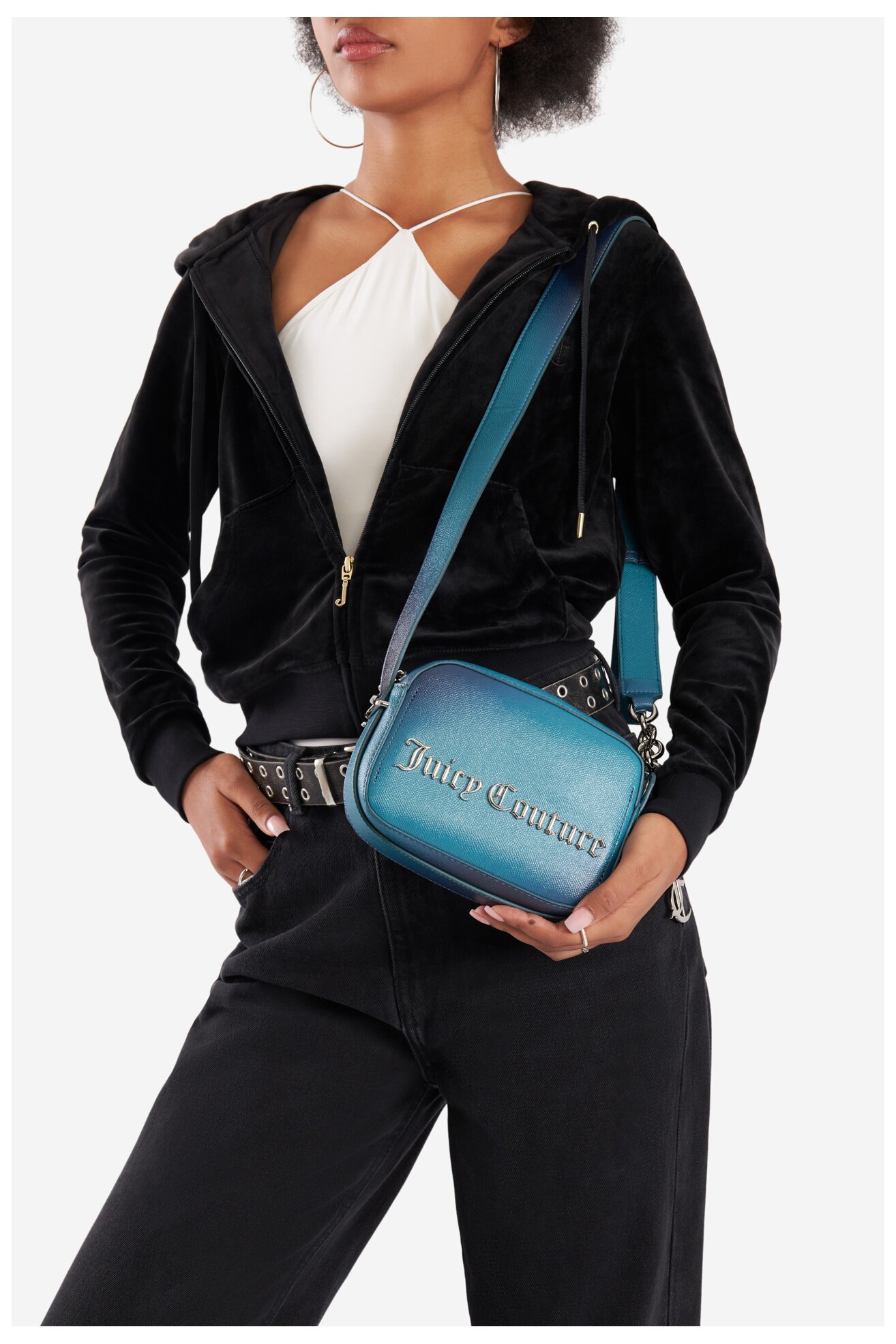 Дамска чанта Juicy Couture BIJXT5337W4S ТЮРКОАЗЕН