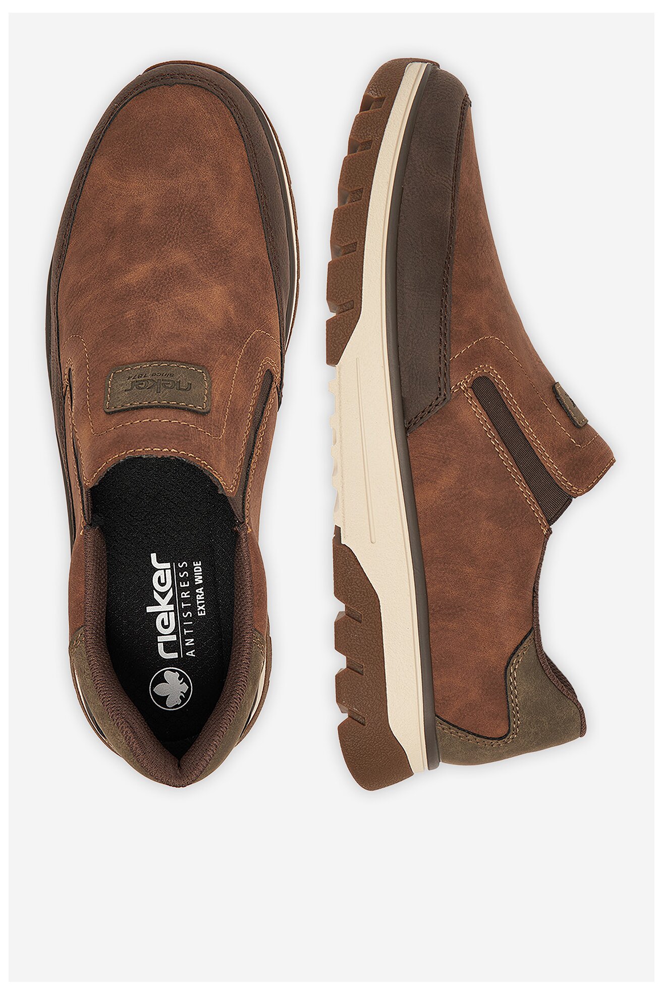 Половинки обувки Rieker B9350-24 КАФЯВ