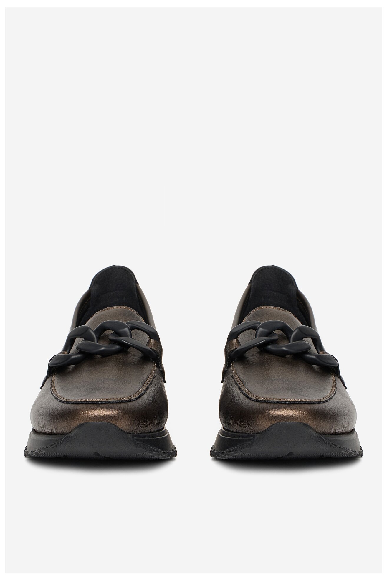 Mokasyn Rieker 49051-25 Stare złoto