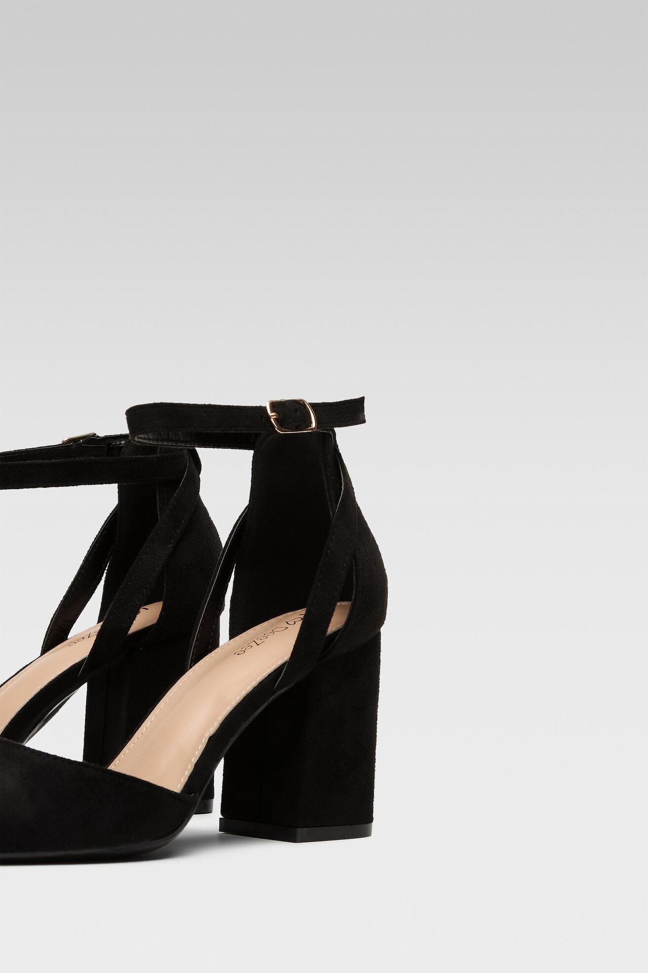 Czółenka DeeZee KL-HT6160 Czarny