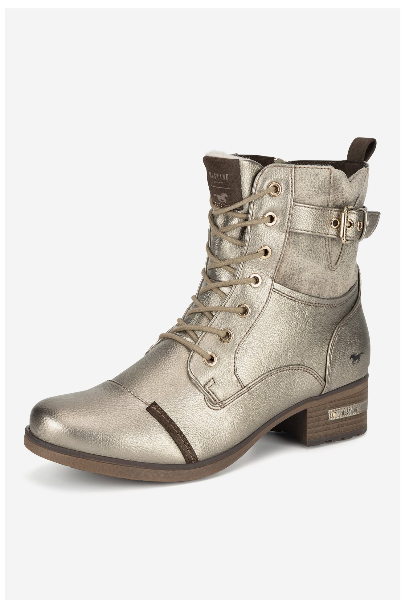 Боти Mustang 1229-606 ЗЛАТИСТ