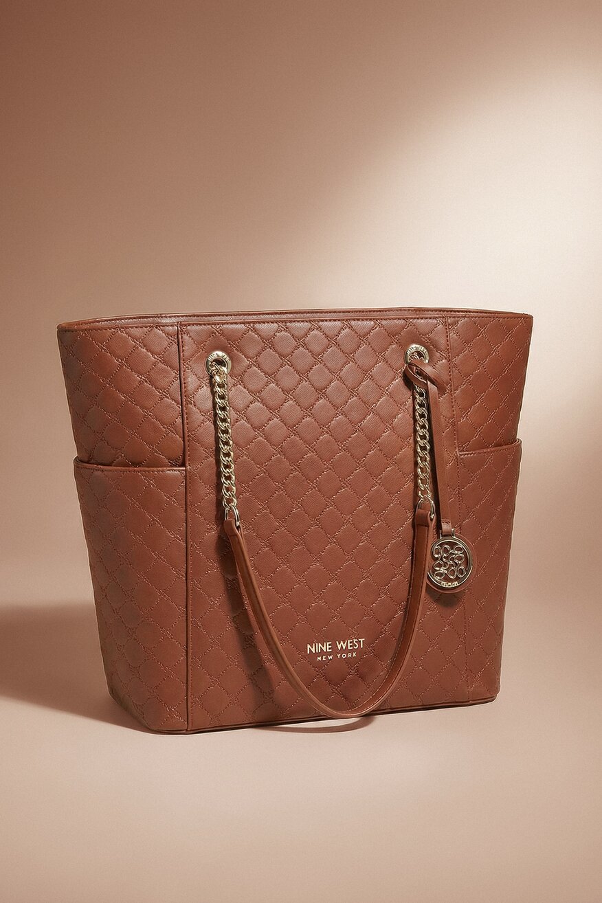 Kézitáska NINE WEST CAMEL - 5906751396643