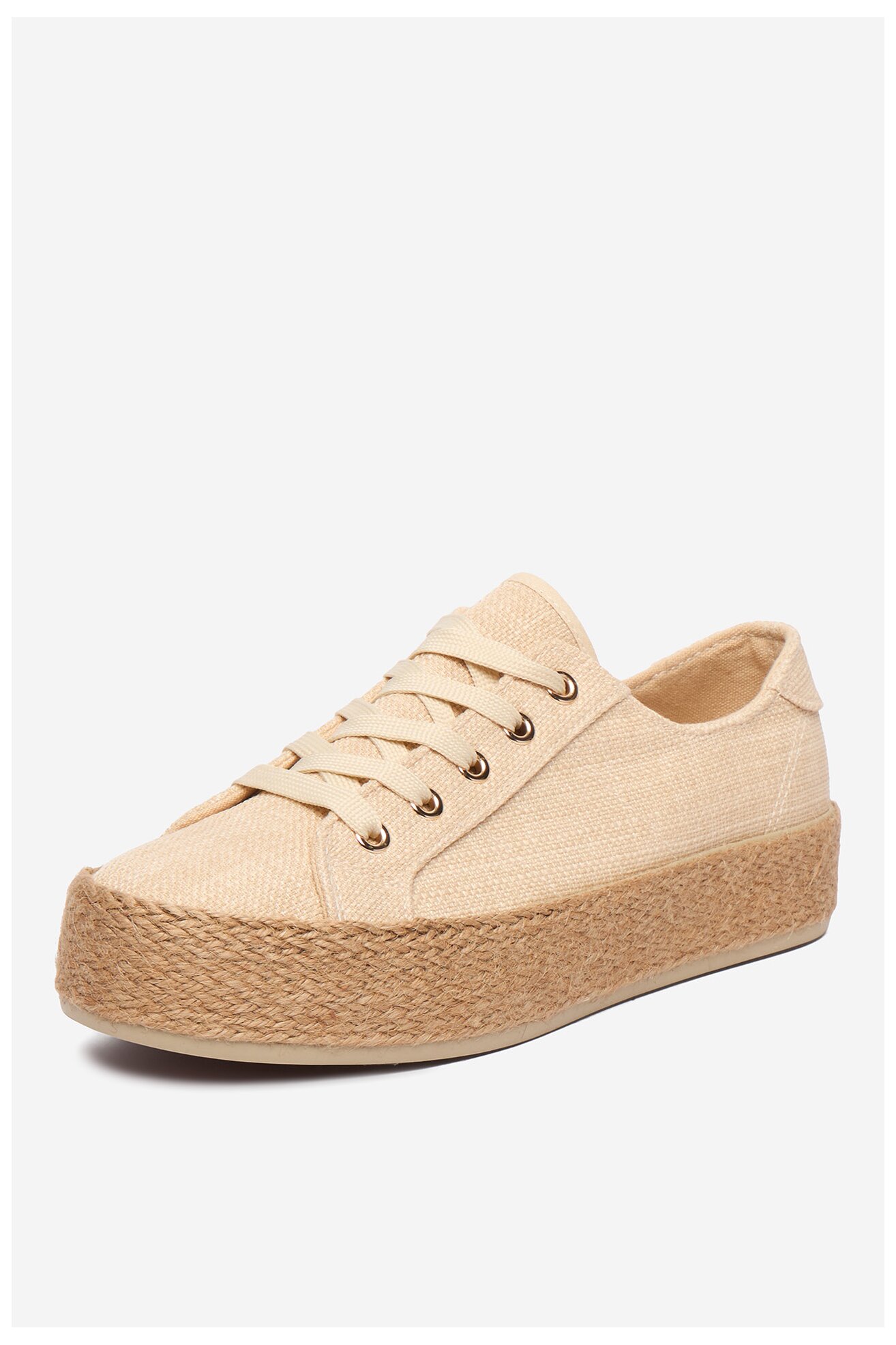 Espadryle Jenny CEO-WSK1576-01 Beżowy
