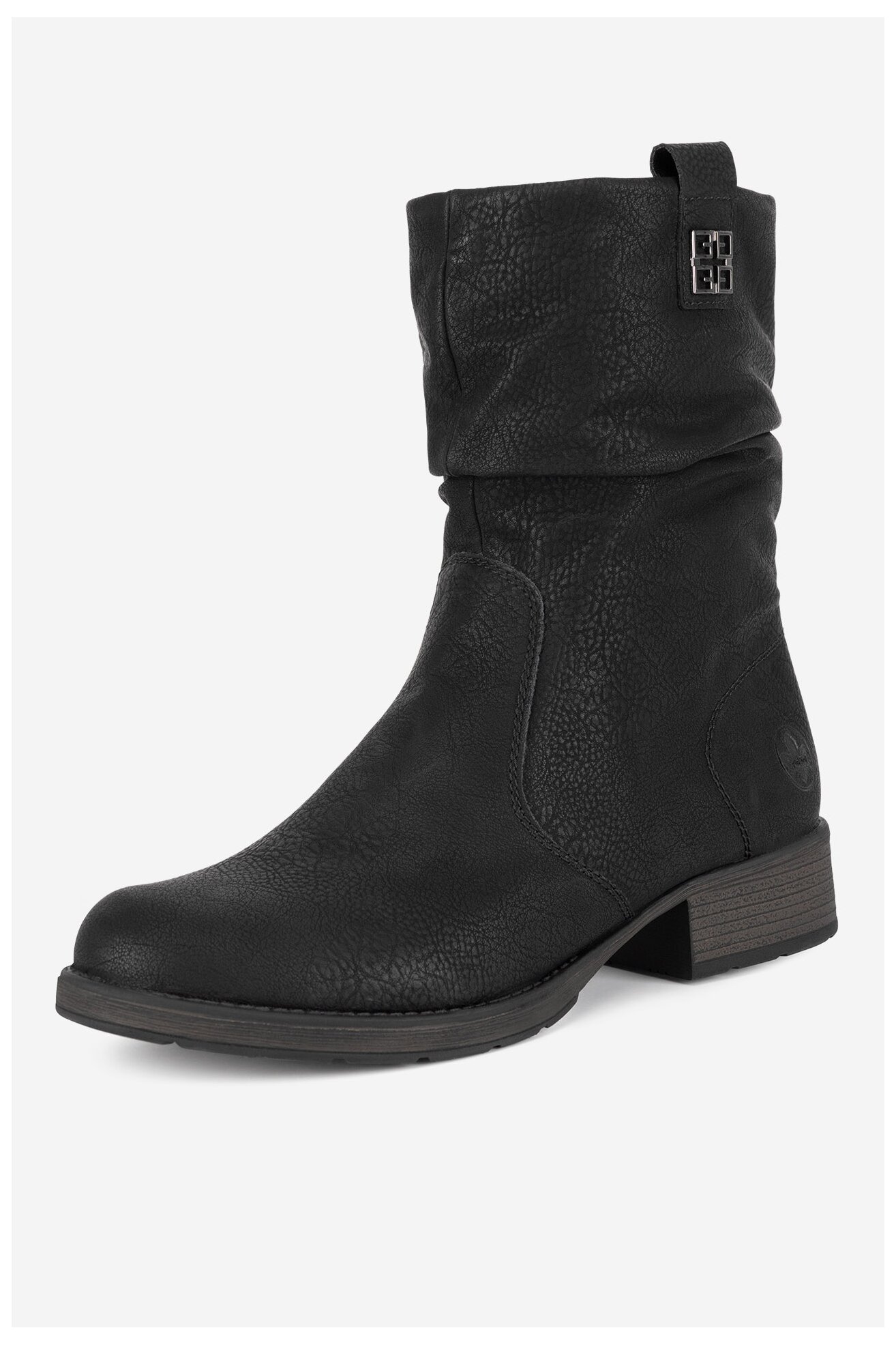 Bokacsizma Rieker Z9583-00 FEKETE