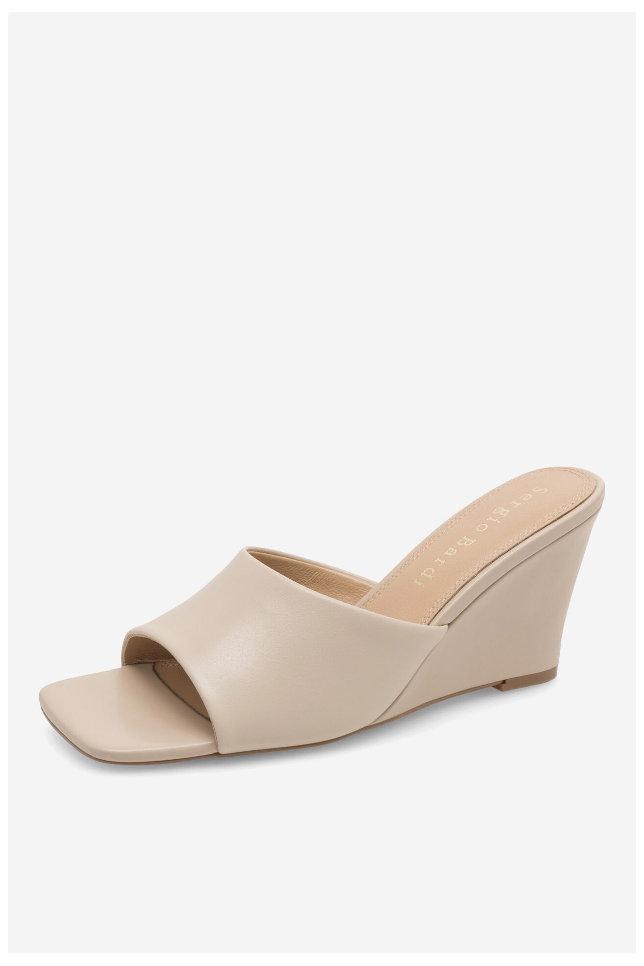 Klapki Sergio Bardi WYL3740-1Z-SB Beżowy