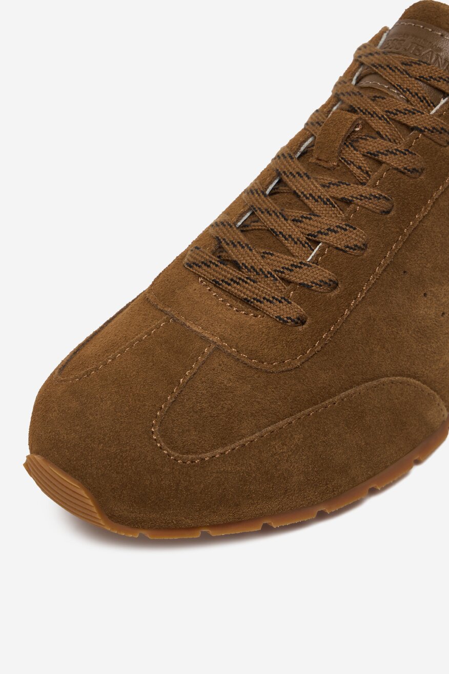 GUESS JEANS - Sneakersy skórzane - 5906751955888