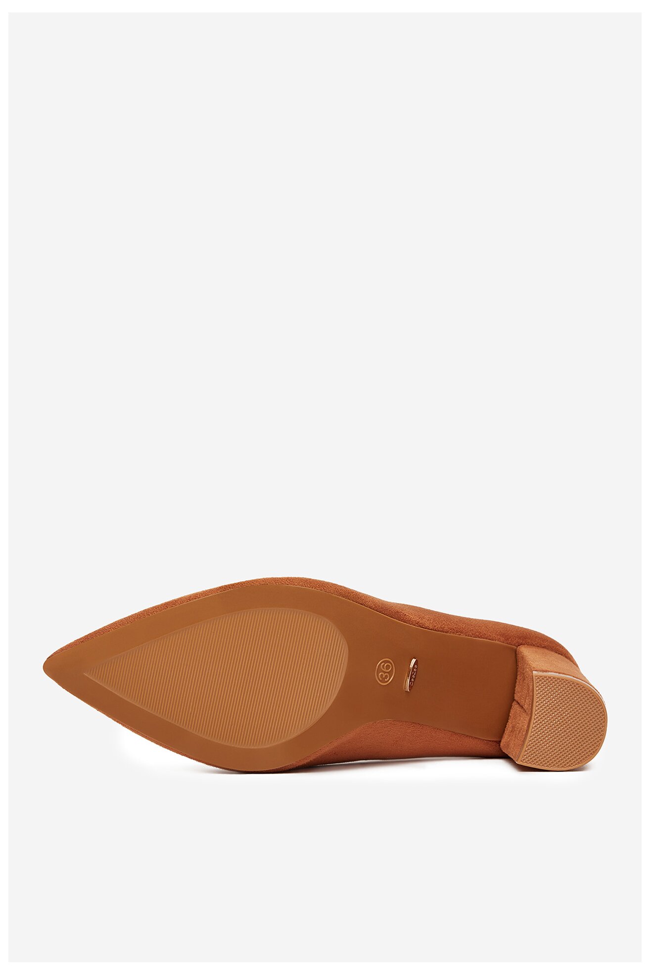 Czółenka DeeZee DZ0010 Brązowy