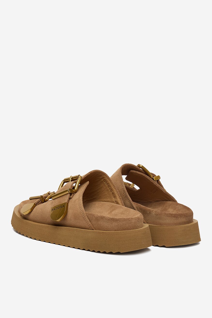 
                Badura - Klapki skórzane - 5907964016809